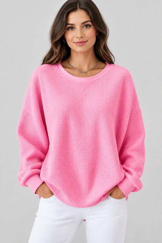 Nuria | Maglione Goffrato Classico