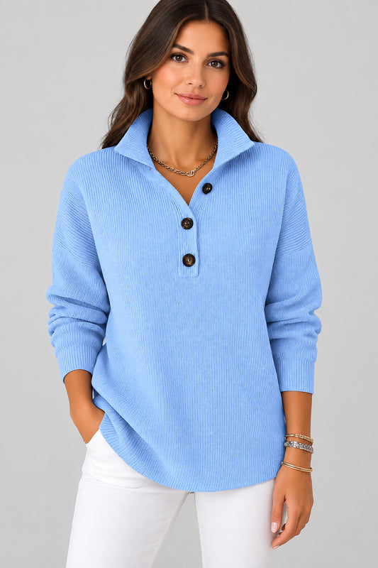 Amparo | Maglione Polo con Scollo a V