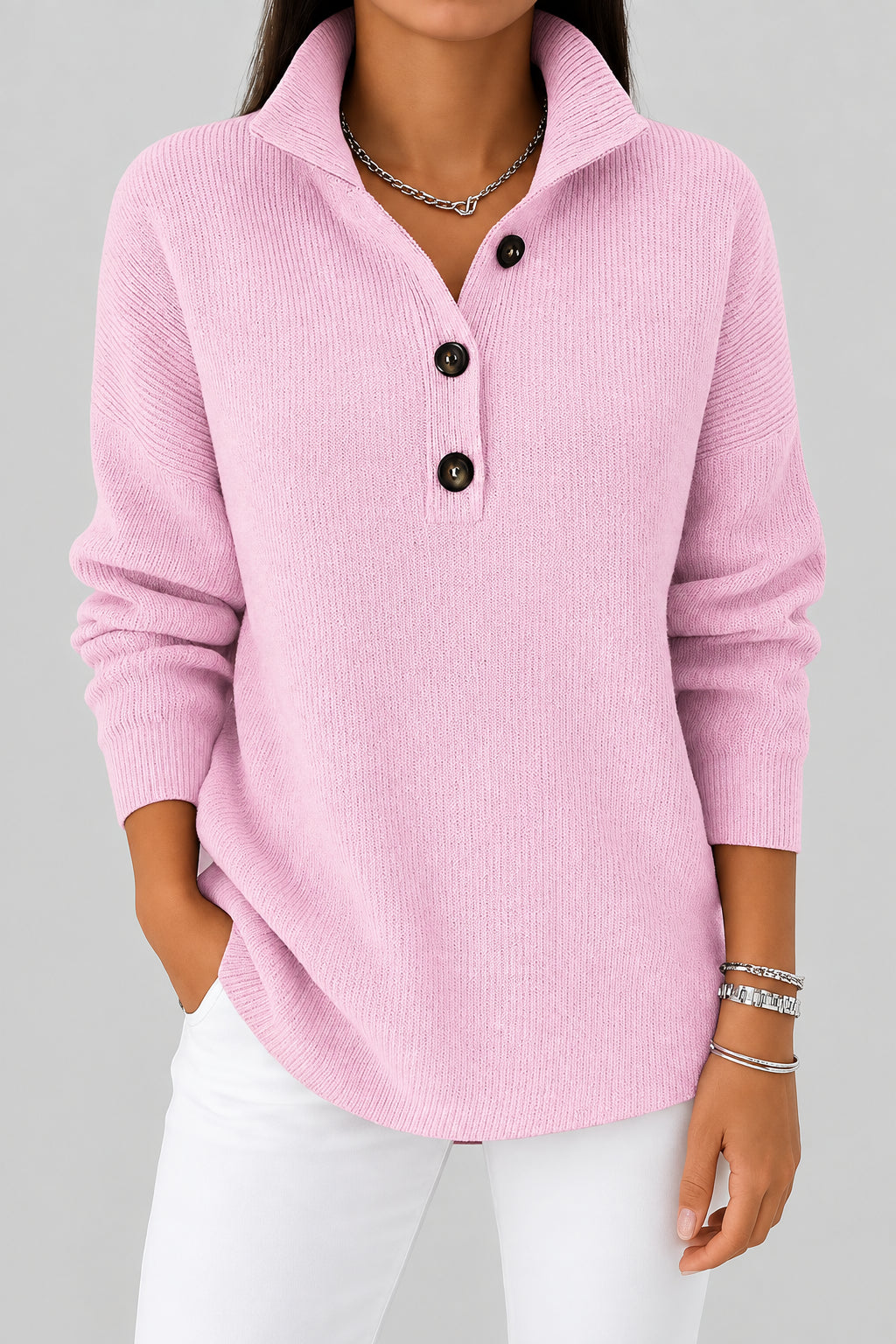 Amparo | Maglione Polo con Scollo a V