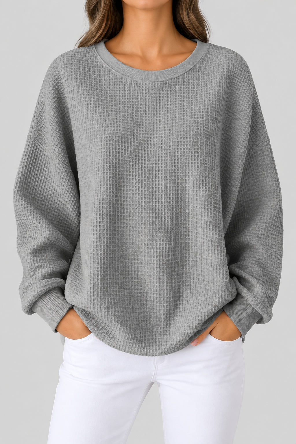 Nuria | Maglione Goffrato Classico